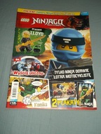 LEGO NINJAGO 2/2018 Łotry motorowe, 2 plakaty, komiksy,Labirynty, zabawy
