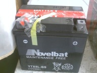 Akumulator novelbat 12v 4ah YTX5LBS do motorow i motocykli skuterowITP Nowy