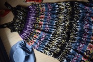 BBG PIĘKNA SUKIENKA LETNIA NA RAMIĄCZKA DŁUGA _42