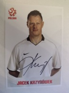 Karta Klubowa Polska Jacek Krzynówek PZPN Reprezentacja