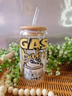 Kubek szklanka 500ml kawa mrożona słomka i pokrywka Iced Coffee Vegas Baby