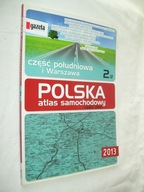 POLSKA - ATLAS SAMOCHODOWY 2013 - 1:260 000