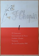 Henryk Tomaszewski 10. Międzynarodowy Konkurs Pianistyczny 190 - plakat