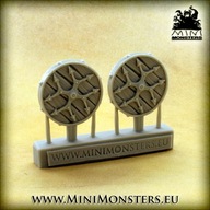 KOŁA SET3 - 2szt. - Oldhammer, Fantasy scenery, Wargames terrain