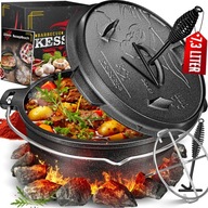 KESSER Zestaw Dutch Oven BBQ 7,3 l s21