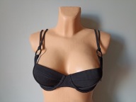 Śliczny biustonosz góra bikini czarna Primark Cares UK 10 EUR 38