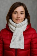 Szalik damski handmade