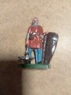 Stara Zabawka Żołnierzyk PRL Kusznik