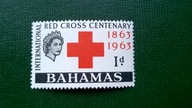 Bahamy Bahamas ** Red Cross 1d QEII kolonie angielskie brytyjskie