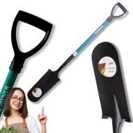 SZPADEL DRENARSKI WĄSKI SADOWNICZY DŁUGI ŁOPATA DO SADZENIA DRENAŻY SOLIDNA