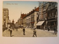 Elbląg Elbing ul. Stary rynek Stare Miasto 1916