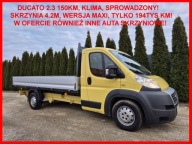 Fiat DUCATO 2.3 MultiJet 150KM Skrzyniowy , Maxi ,kola 16cali, SkrLaweta,