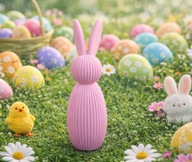 Zajączek Wielkanocny – Dekoracja Świąteczna | różne kolory | 17cm