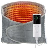 ELEKTRYCZNY PAS GRZEWCZY 9 POZIOMÓW CIEPŁA PODUSZKA GRZEWCZA USB