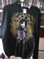 EVERY BRIDGE BURNED BLUZA Z KAPTUREM JERZEES XL X