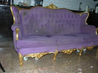 Sofa w stylu ludwika filipa