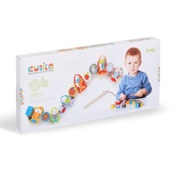 ZABAWKA DO NAWLEKANIA SZNUROWANIA KLOCKI RYBKI EDUKACYJNA ZABAWA