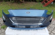 Ford Focus mk4 zderzak przedni Halogen Kratka PDC Kolor NJ ChromeBLUE Przod
