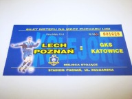 bilet LECH Poznań - GKS KATOWICE 2002