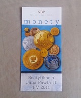 Foldery BEATYFIKACJA JANA PAWŁA II - 1.V.2011