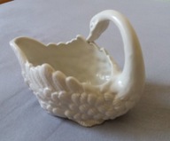 Łabędź porcelanowy (jako szkatułka)