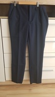 Spodnie damskie eleganckie granatowe 38 j.NOWE