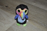 pluszak maskotka fajny kolorowy Tukan Beaks