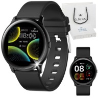 Zegarek SMARTWATCH G.Rossi SW010-11 Czarny pasek Kroki Puls Pogoda SMS PL