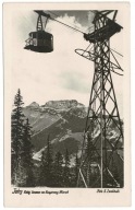 TATRY KOLEJ LINOWA NA KASPROWY WIERCH FOTO ZWOLIŃSKI STEMPEL 1955