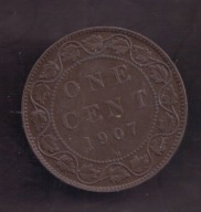 Kanada - 1 Cent 1907 rok
