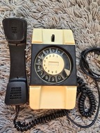 TELEFON PRL BRATEK RWT 271A 1988 PAMIĄTKA PRL NA KORBKĘ STACJONARNY ANTYK