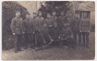 Niemcy Żołnierze karabin maszynowy MAXIM ok.1915r. FOTOGRAFIA