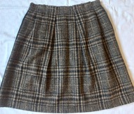 Rene Lezard piękna spódnica mix wełny