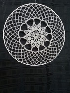 Łapacz snów Własnoręcznie wykonany na szydełku