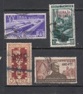 WŁOCHY / TRIEST zona A zbiorek 4 zn. z 1951/1953