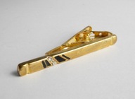 POZŁACANA SPINKA DO KRAWATA APASZKI SZALA