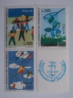 Włochy - Dzień znaczka - Mi. 1586-88 czwórka **