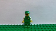 LEGO CITY CLASSIC TOWN CARGO-GREEN SHIRT car003