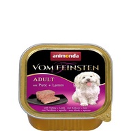 2x dla psa Animonda vom Feinsten INDYK JAGNIĘCINA 150g pasztet