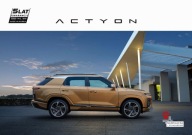 KGM Actyon prospekt model 2025 SsangYong polski