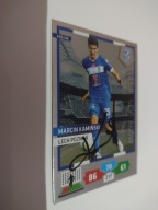 Karta panini autograf Lech Poznań sezon 13/14 Kamiński Ulubieńcy Fanów