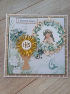 Kartka z okazji Pierwszej Komunii Świętej /2658 Szymon Soból