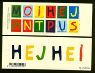 FINLANDIA** ŻYCZENIA, 12 znaczkowy zeszycik Mi 1319-20