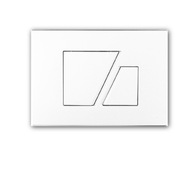 Przycisk spłukujący do WC Sanit Ineo biały