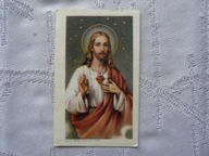 STARY OBRAZEK KOLĘDOWY 1962 rok