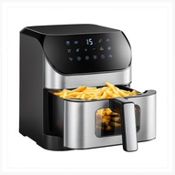 Frytkownica powietrzna 8 L z okienkiem dotykowa cyfrowa 80-200 °C