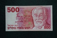 Banknot Izrael 500 szekli 1982 rok !!!