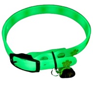 Regulowana świecąca obroża fluoresencyjna XS/S