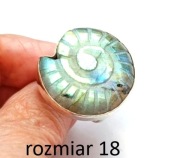 Pierścionek Labradoryt R 18