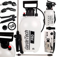 OPRYSKIWACZ CIŚNIENIOWY RĘCZNY 5L GARDETECH PRO DŁUGA STALOWA LANCA 91CM